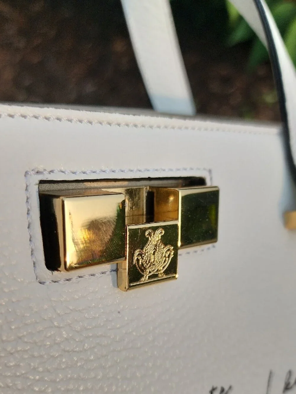 Giancarlo Petriglia Script-Detail Tote Bag Made In Italy